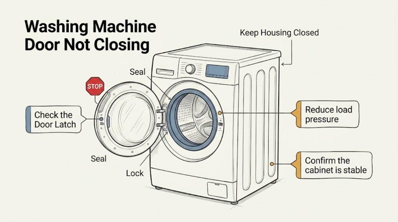 Washing Machine Door Not Closing