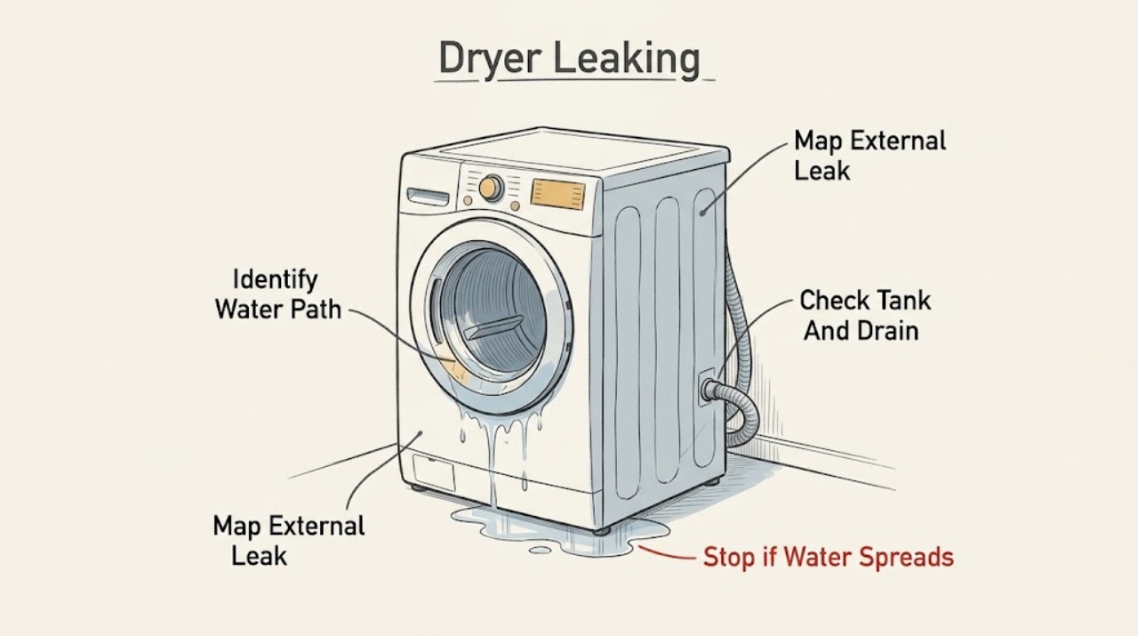 Dryer Leaking