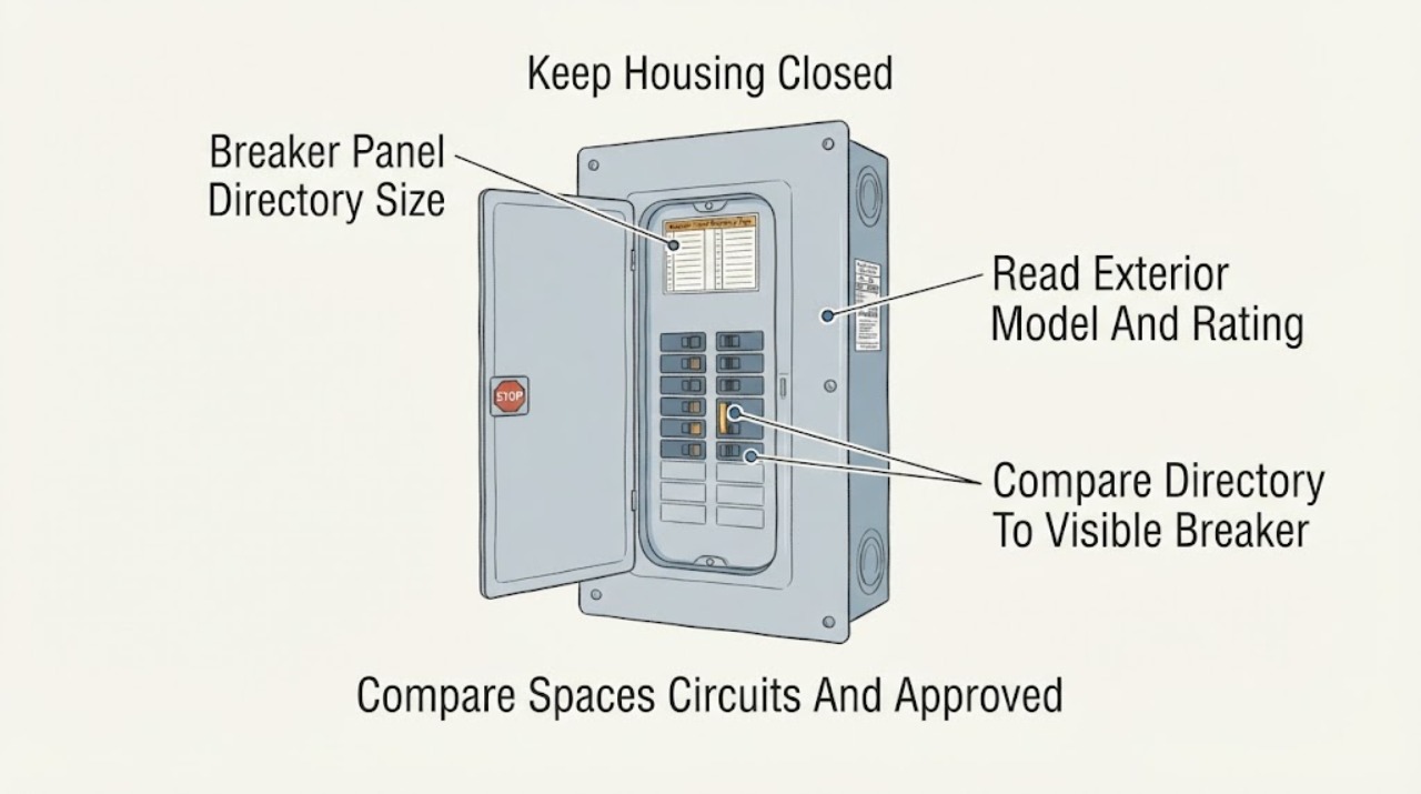 Breaker Panel Directory Size