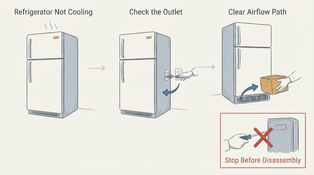 Refrigerator Not Cooling