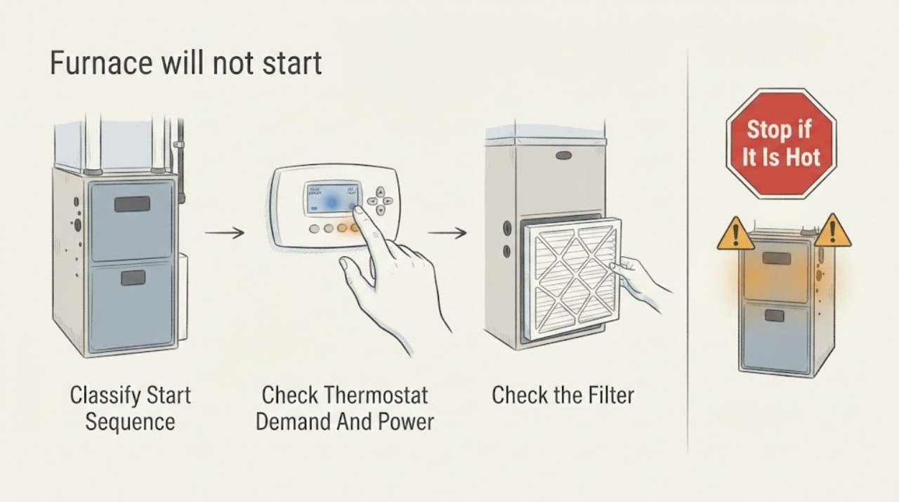 Furnace will not start