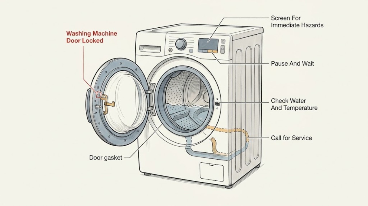 Washing Machine Door Locked