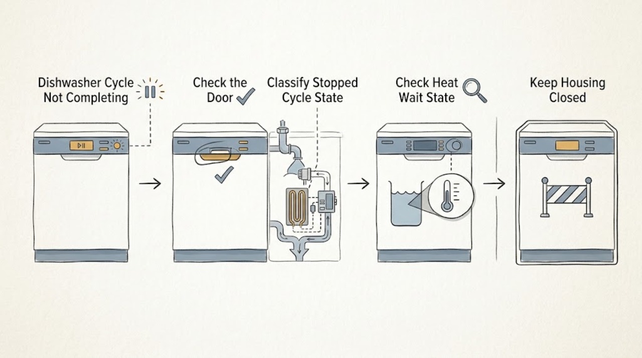 Dishwasher Cycle Not Completing