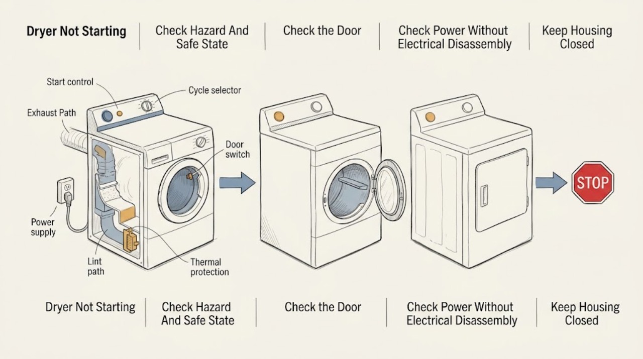 Dryer Not Starting