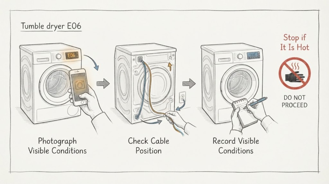 Tumble dryer E06