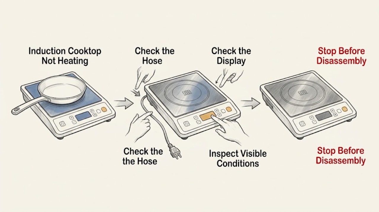 Induction Cooktop Not Heating