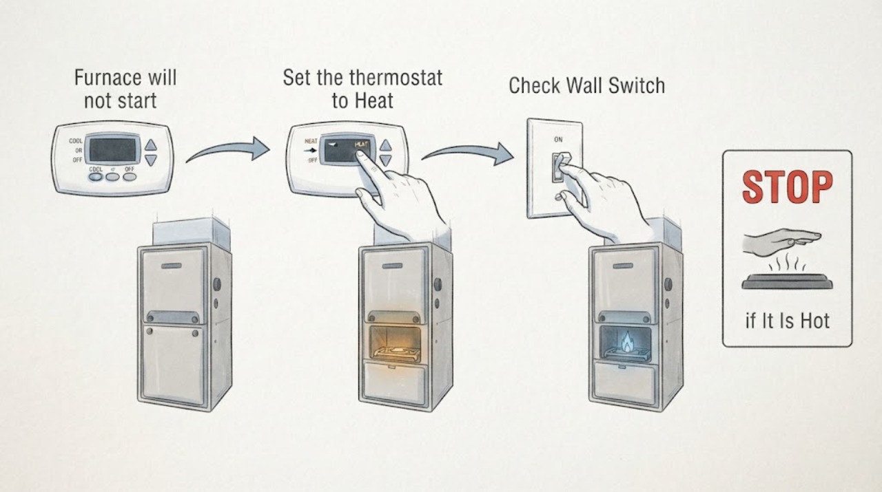 Furnace will not start