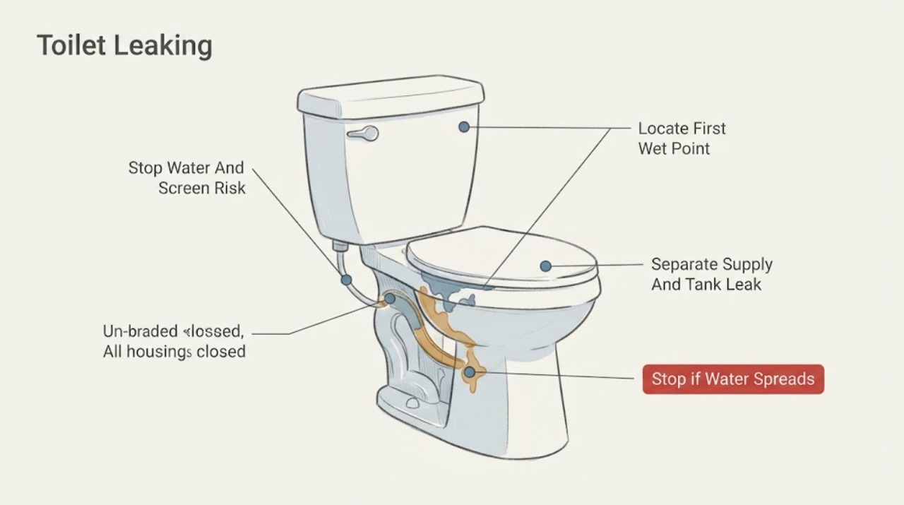 Toilet Leaking