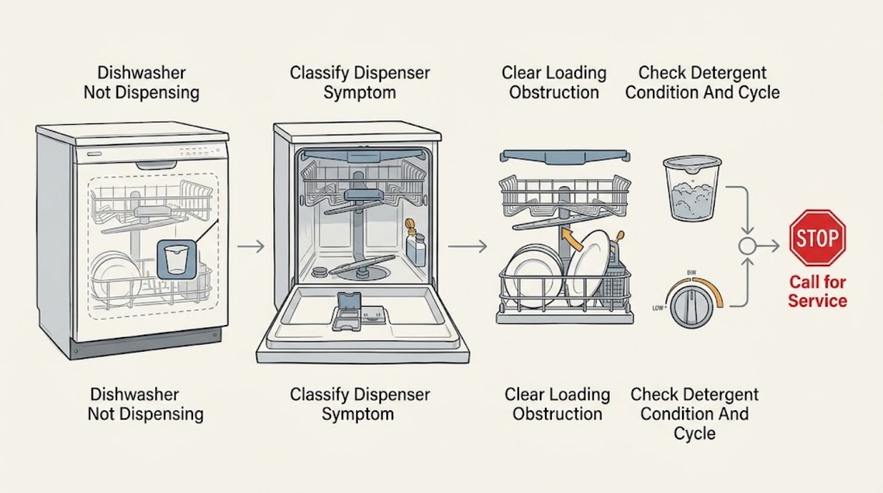 Dishwasher Not Dispensing