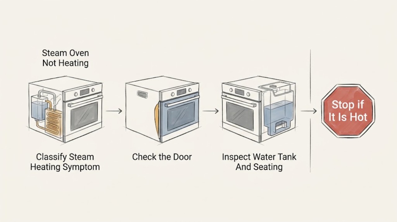 Steam Oven Not Heating