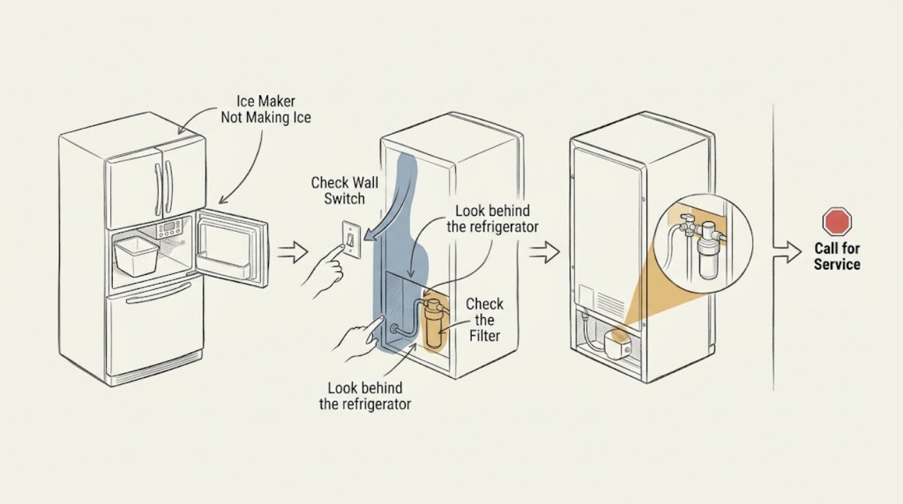 Ice Maker Not Making Ice