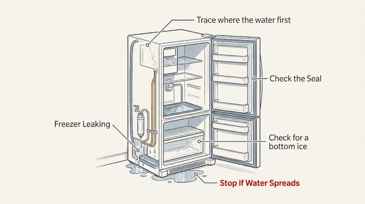 Freezer Leaking