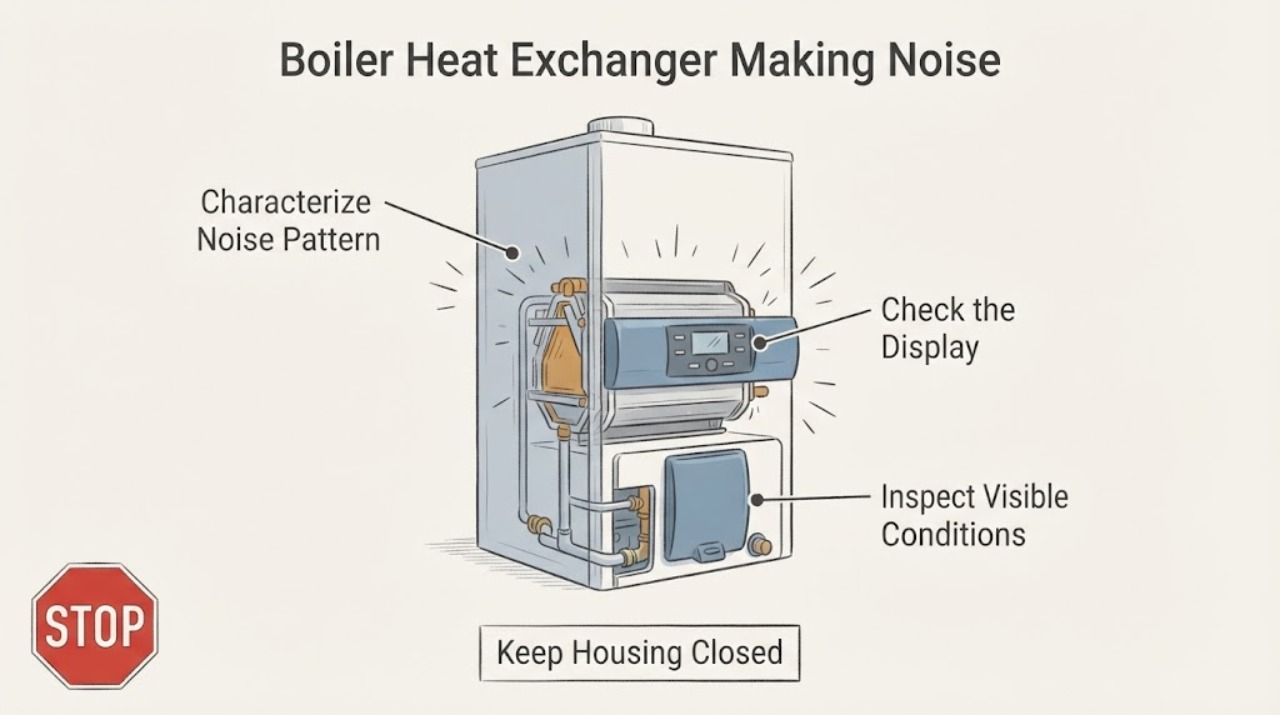 Boiler Heat Exchanger Making Noise