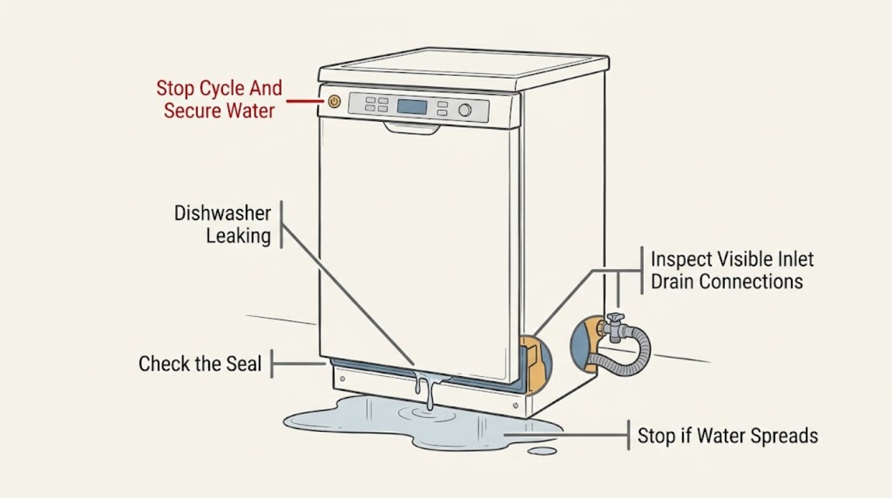 Dishwasher Leaking