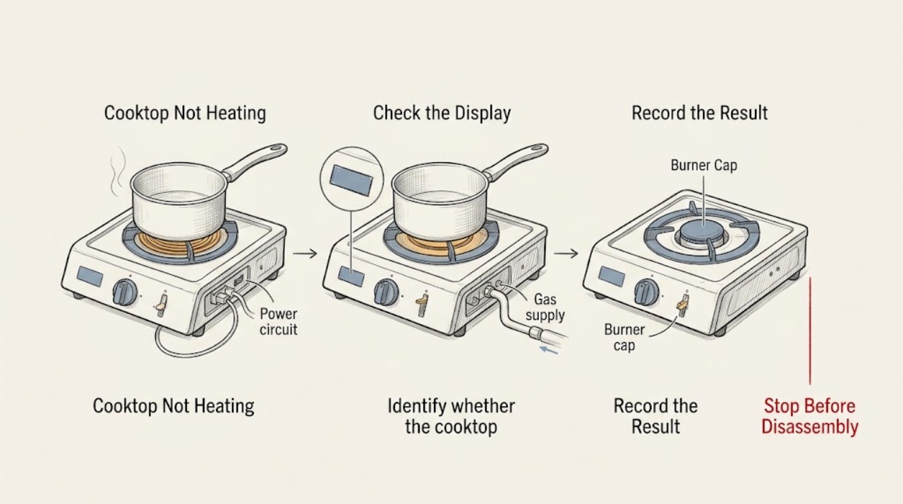 Cooktop Not Heating