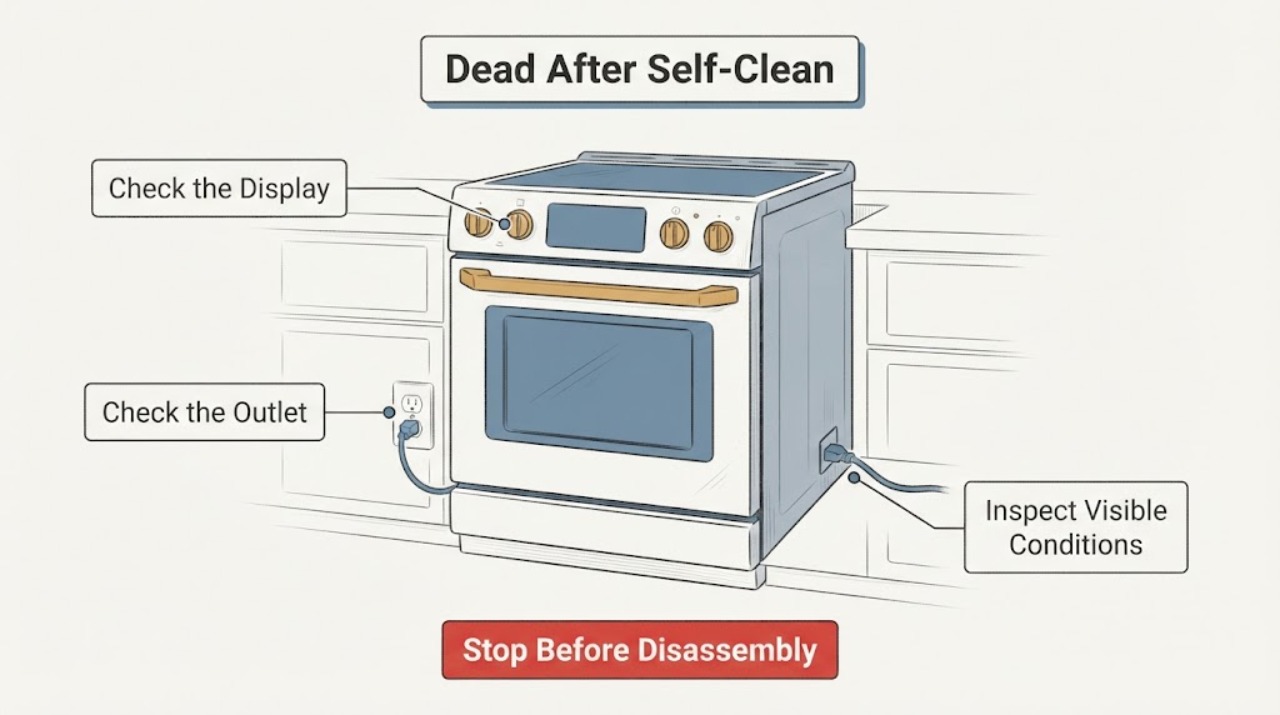 Dead After Self-Clean