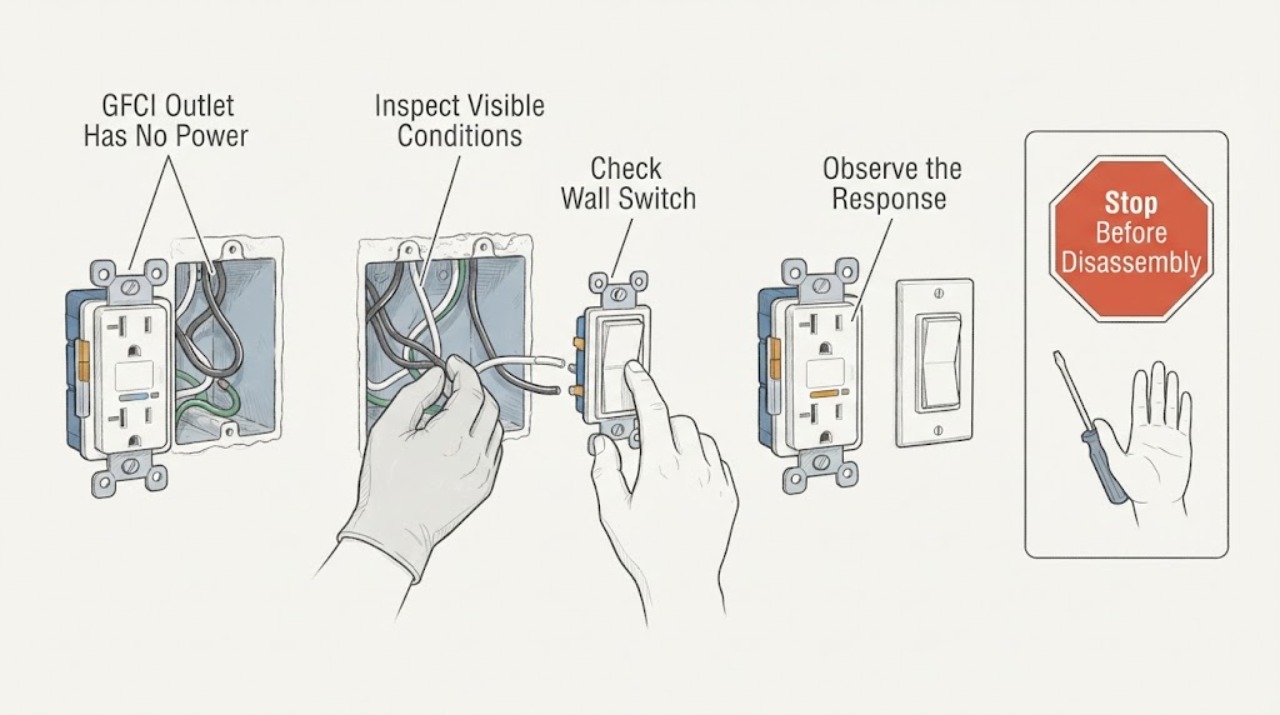 GFCI Outlet Has No Power