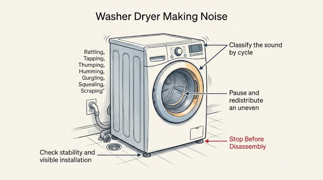 Washer Dryer Making Noise