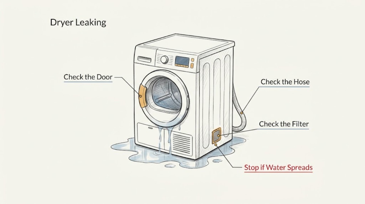 Dryer Leaking