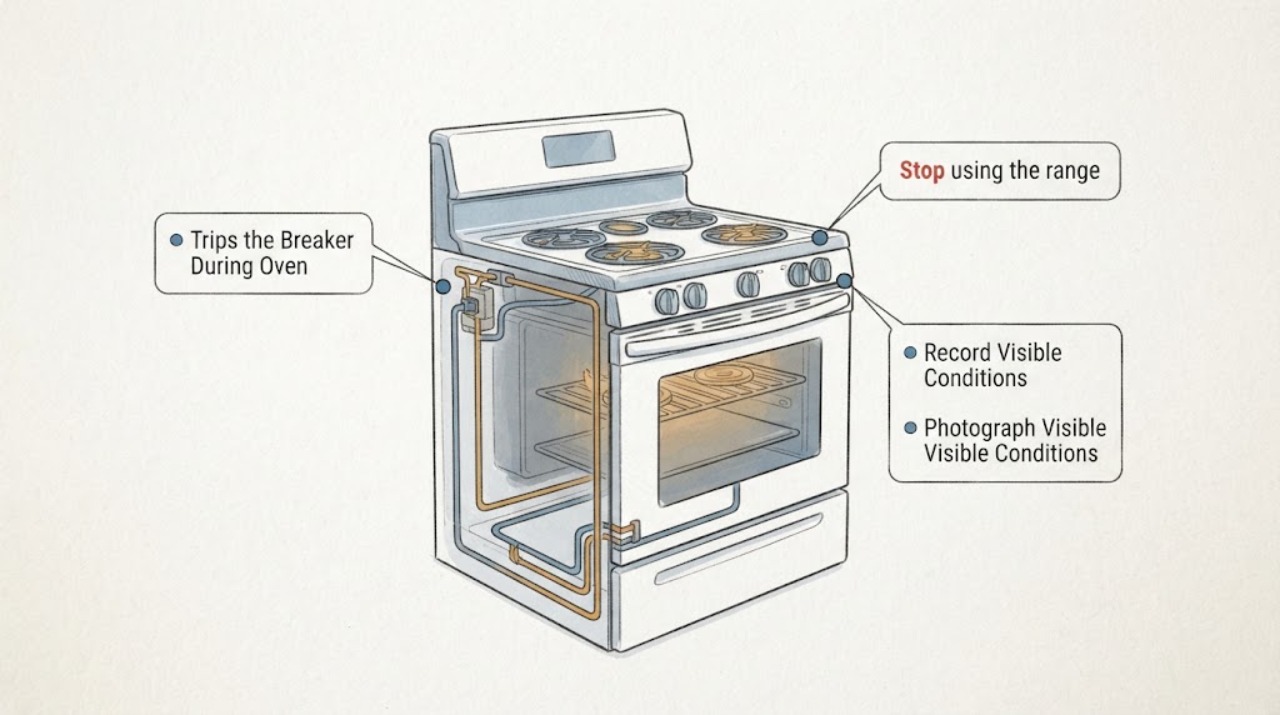 Trips the Breaker During Oven