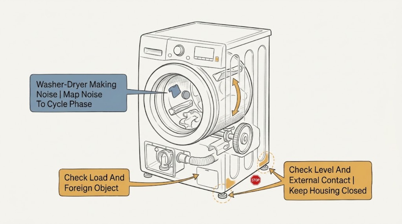 Washer-Dryer Making Noise
