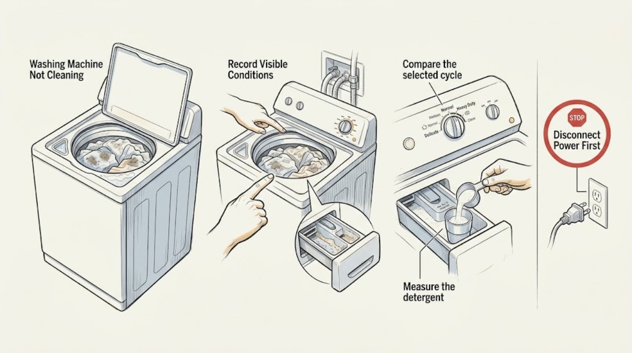 Washing Machine Not Cleaning