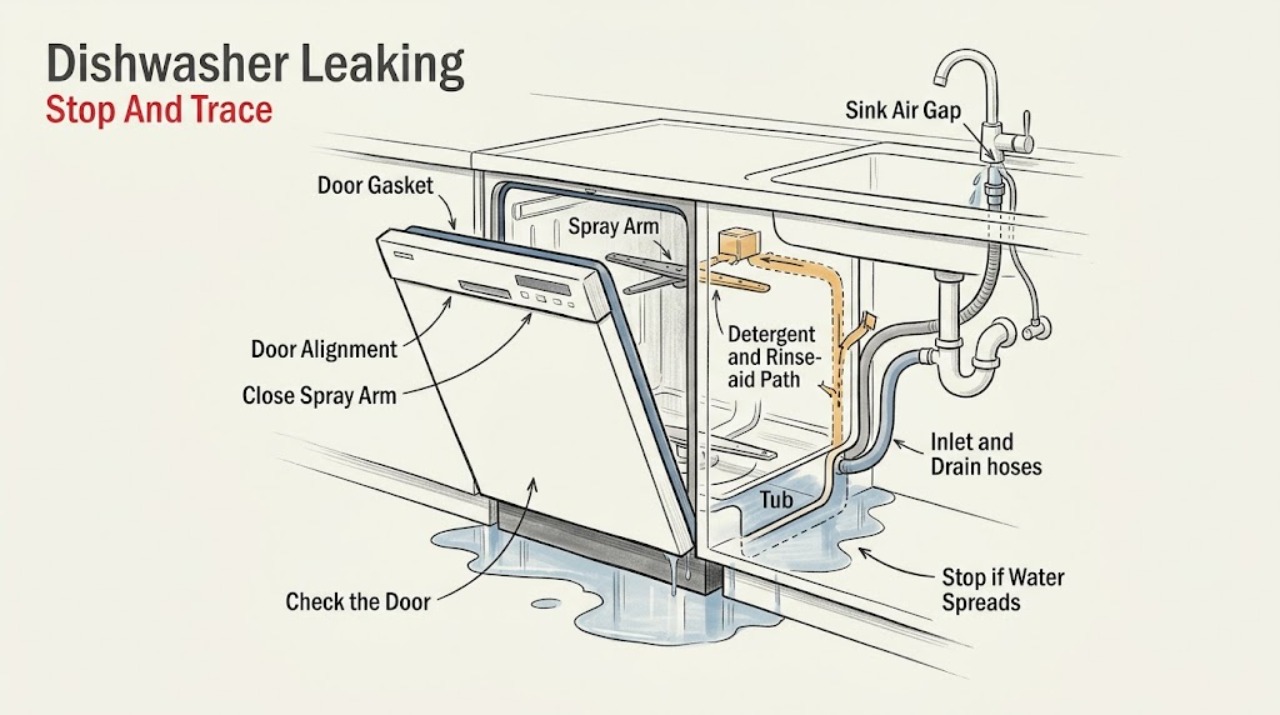 Dishwasher Leaking