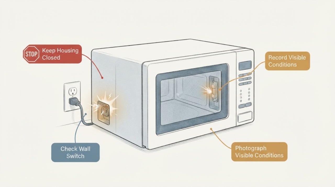 Microwave Blowing a Fuse