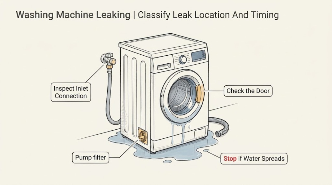 Washing Machine Leaking