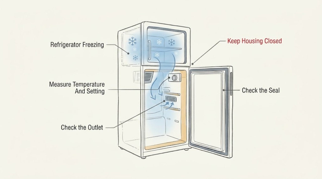 Refrigerator Freezing