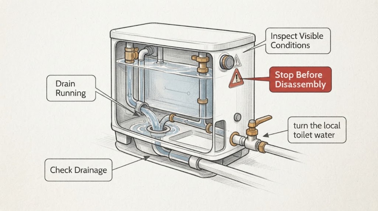 Drain Running
