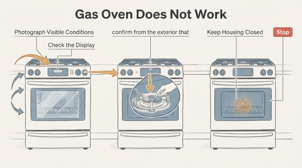 Gas Oven Does Not Work