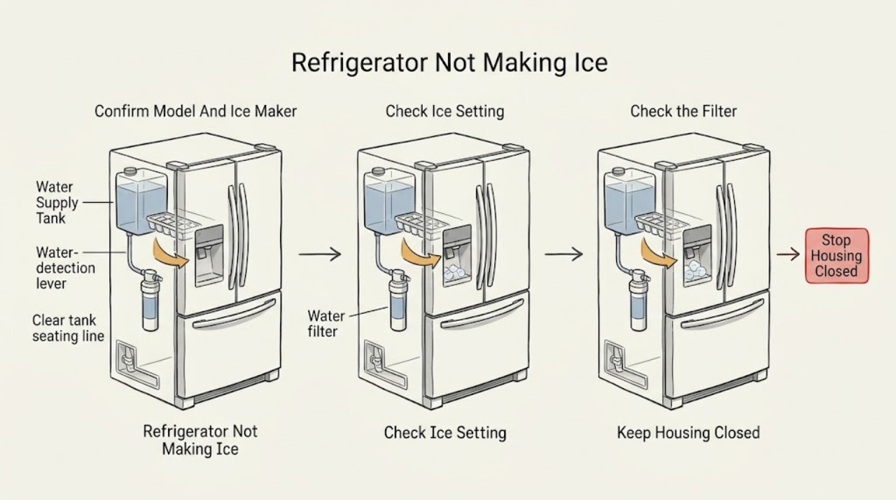 Refrigerator Not Making Ice