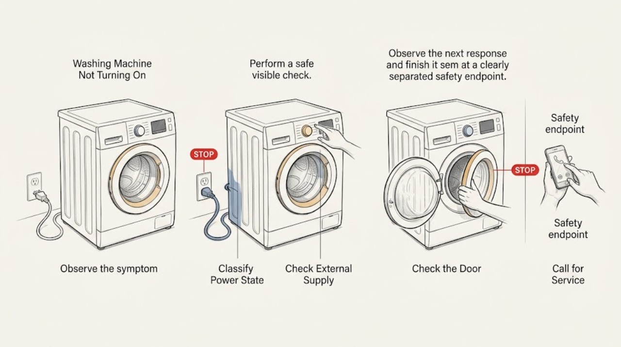Washing Machine Not Turning On