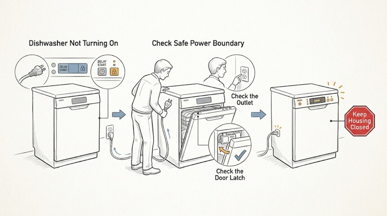 Dishwasher Not Turning On
