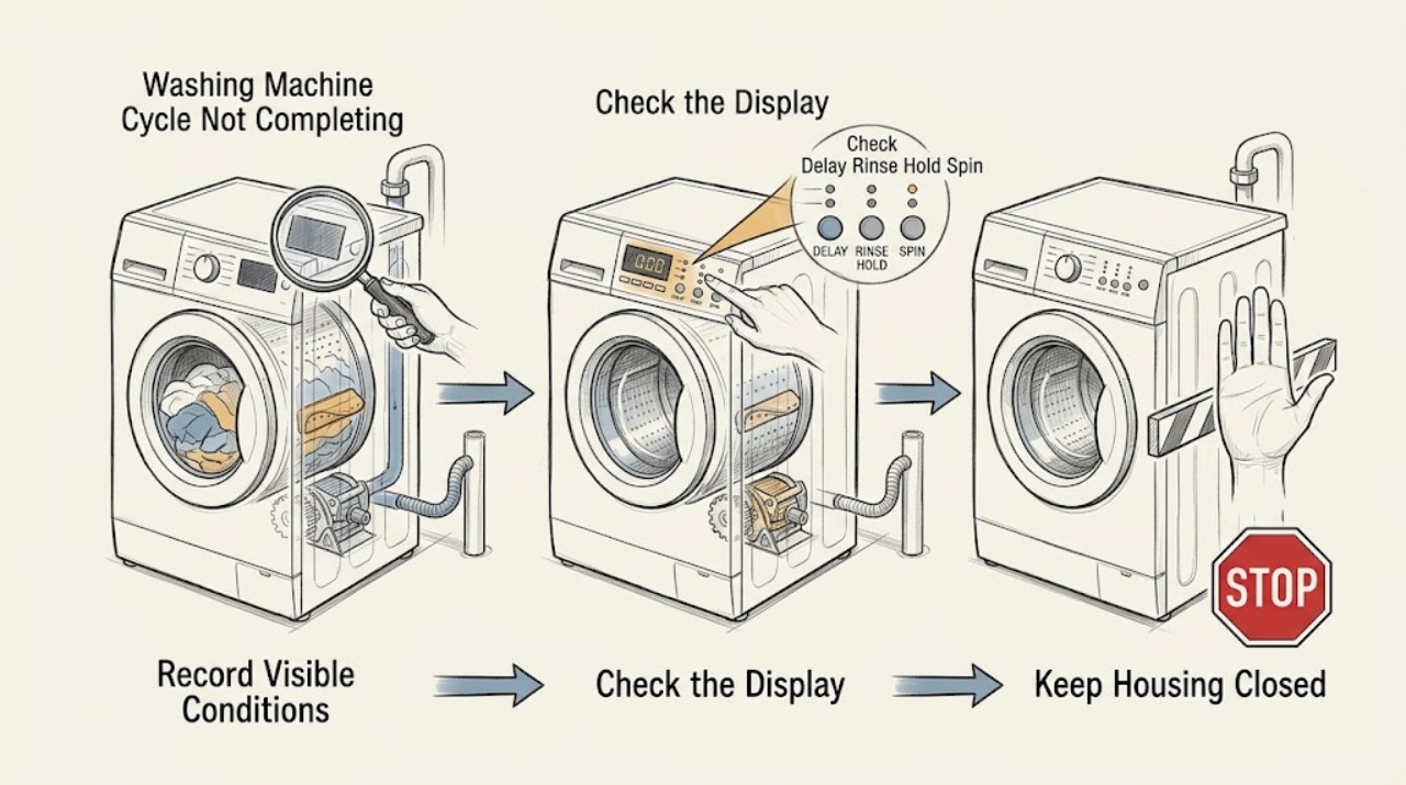 Washing Machine Cycle Not Completing