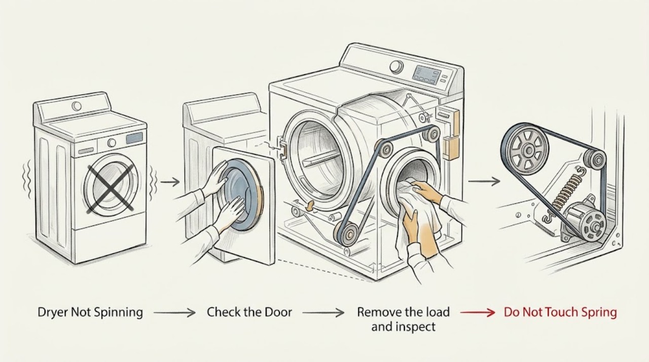 Dryer Not Spinning