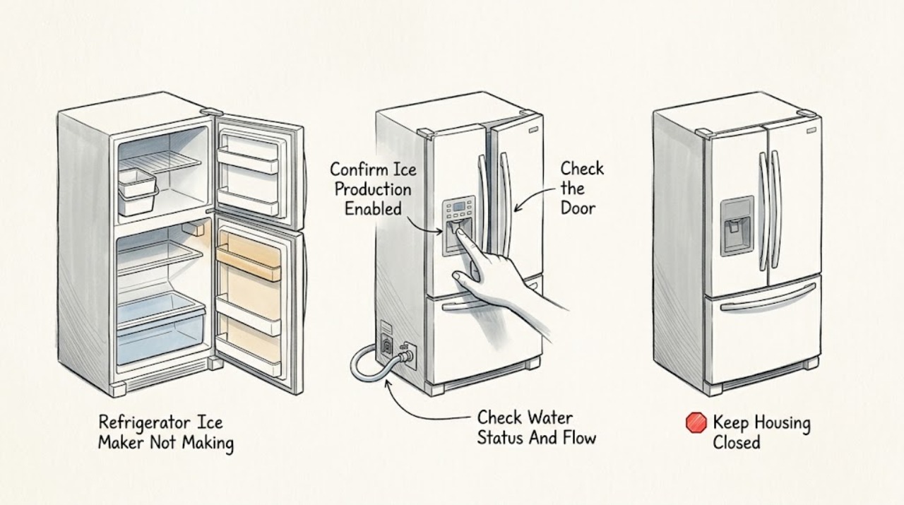 Refrigerator Ice Maker Not Making