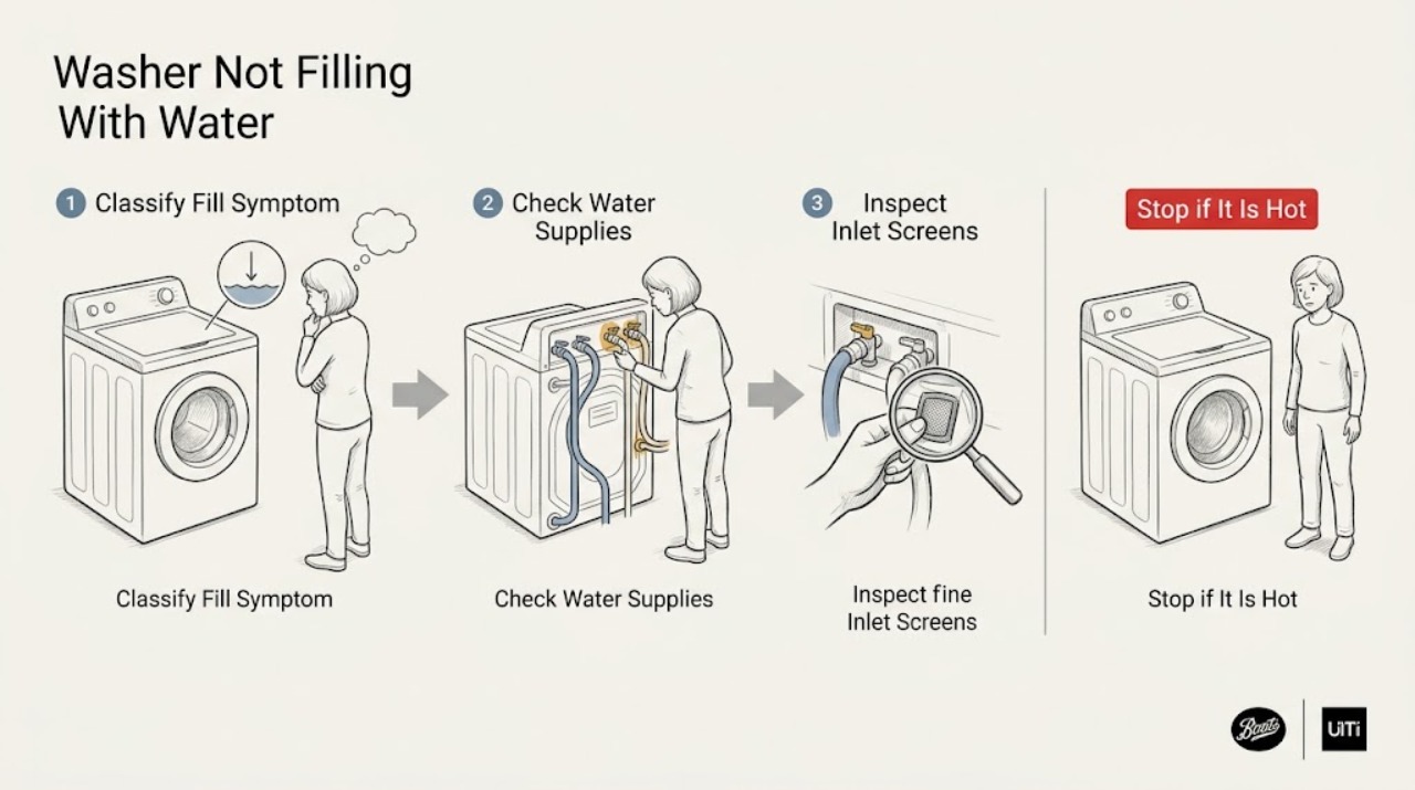 Washer Not Filling With Water