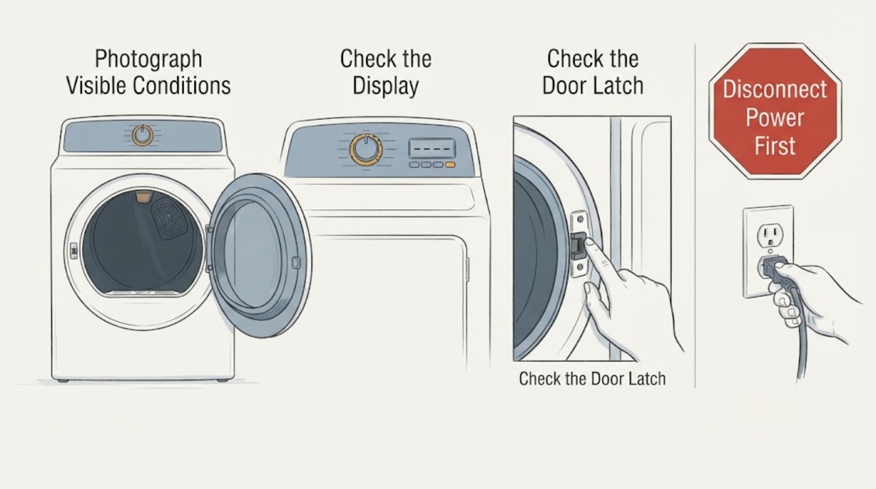 WTVC5330US/09 Dryer Drum Light Not