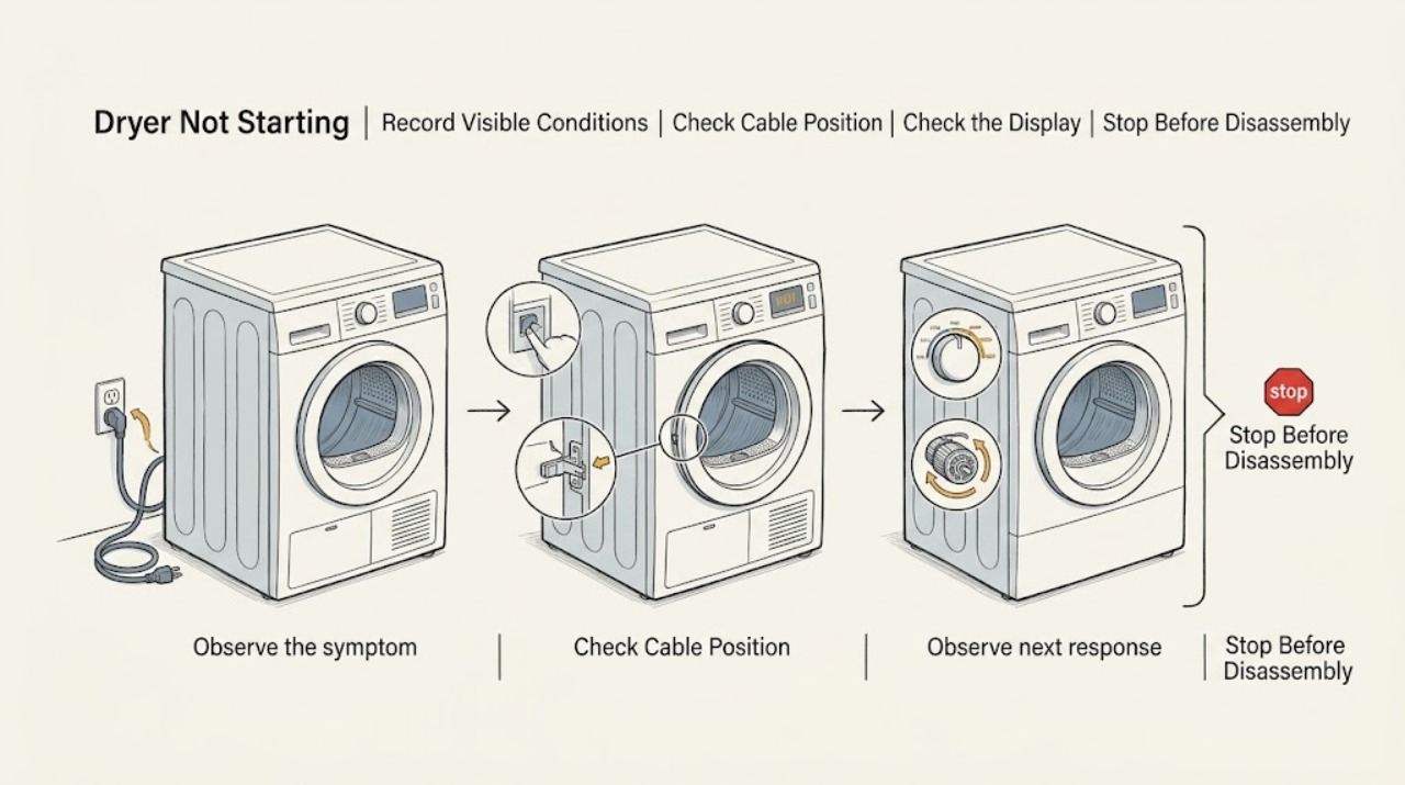 Dryer Not Starting