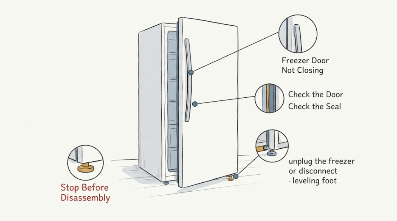 Freezer Door Not Closing