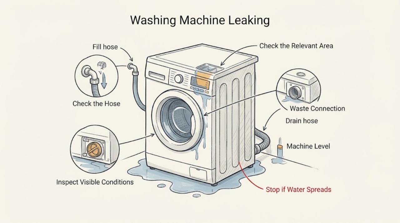 Washing Machine Leaking