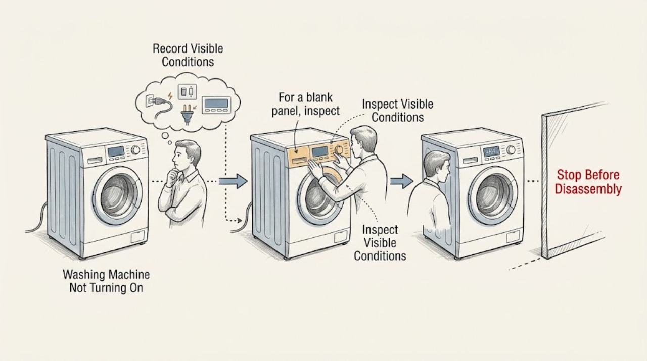 Washing Machine Not Turning On