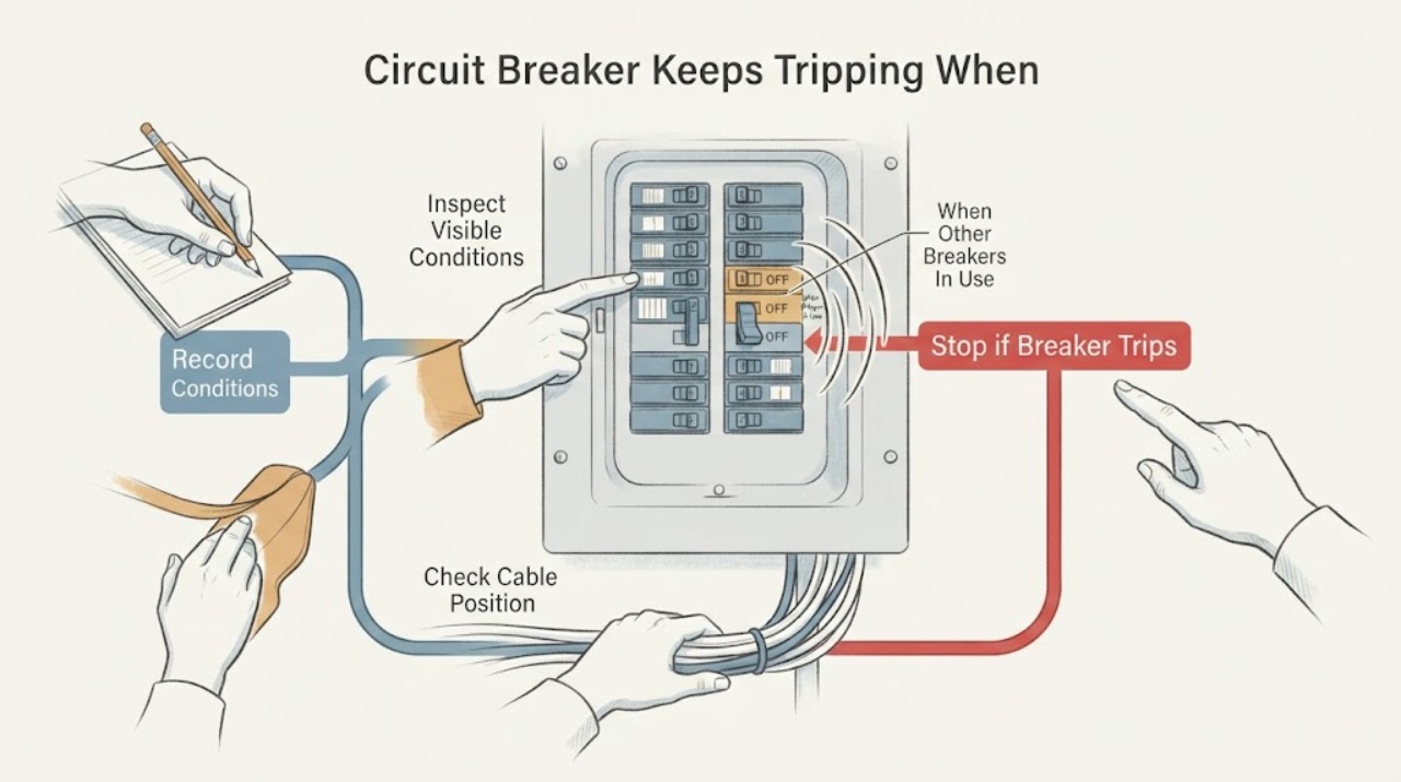 Circuit Breaker Keeps Tripping When