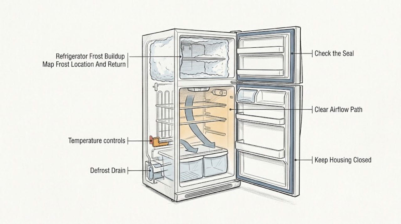 Refrigerator Frost Buildup