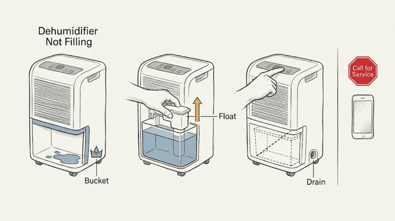 Dehumidifier Not Filling