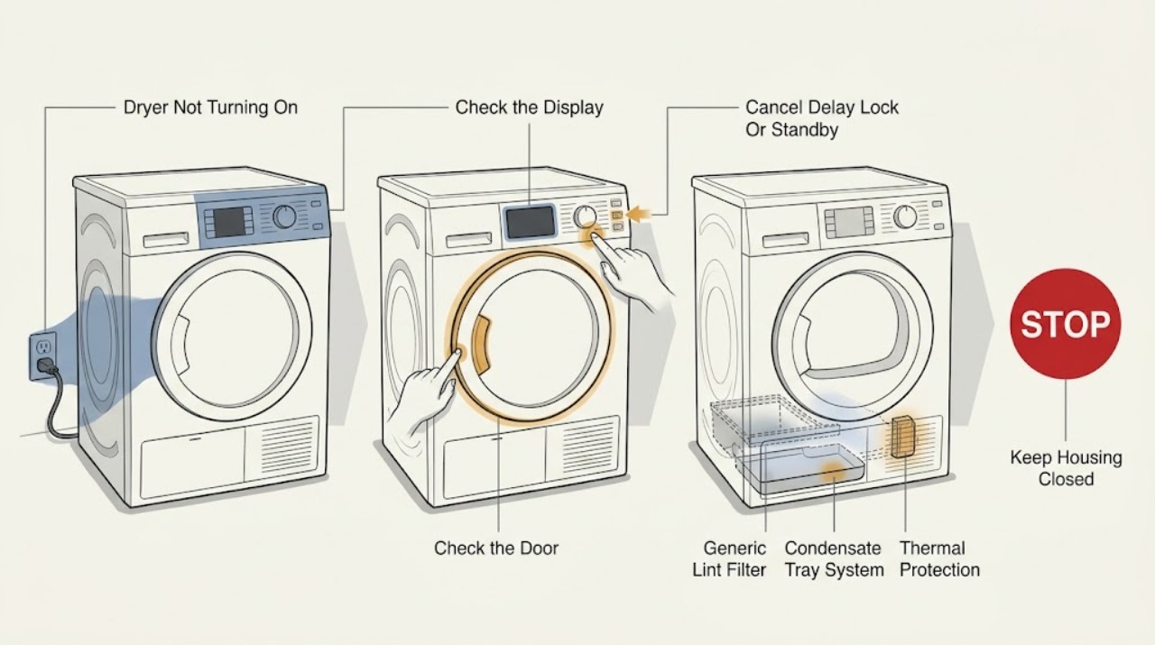 Dryer Not Turning On