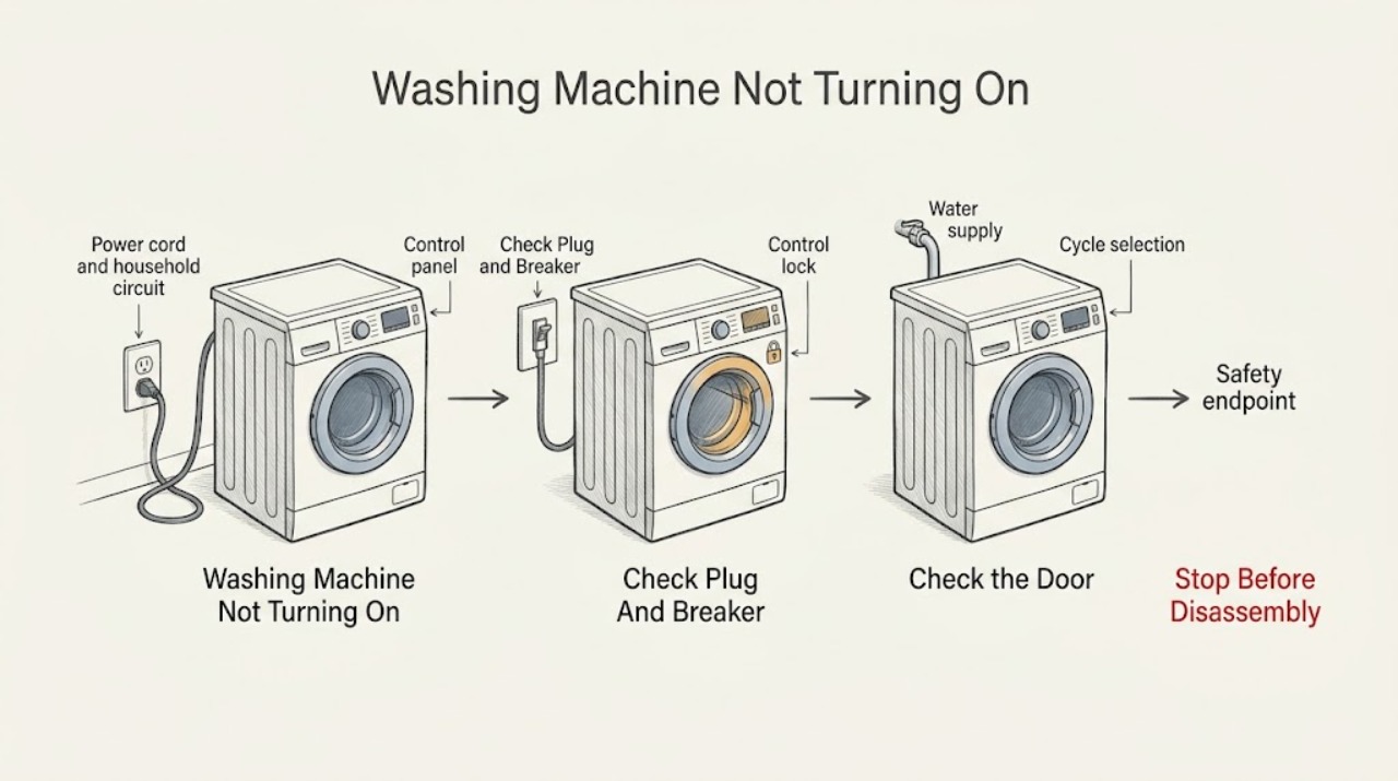 Washing Machine Not Turning On