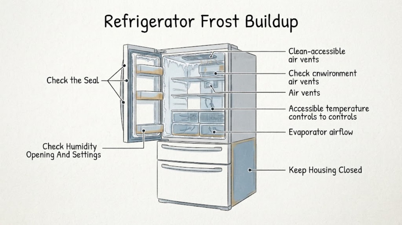Refrigerator Frost Buildup